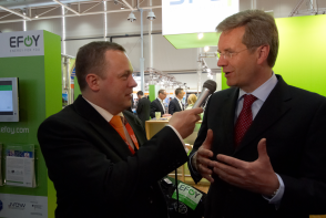 Interview mit Christian Wulff, Ministerpräsident des Landes Niedersachsen, auf der Hannover Messe 2009